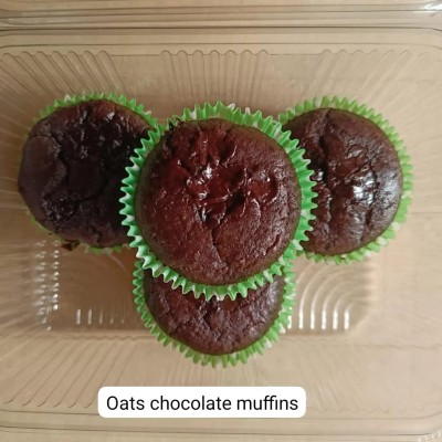 Oats Chocolate Muffins (Min 10)